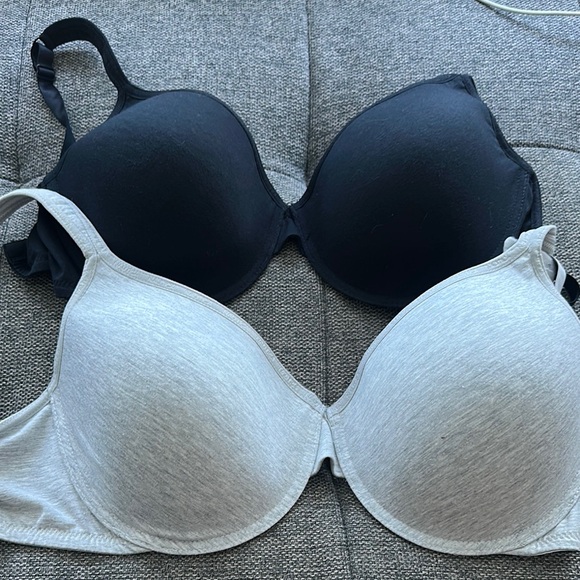 Nautica Other - Nautica Elegant Black and Gray Bra Set